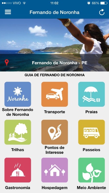 Fernando de Noronha lana aplicativo para iPhone e Android