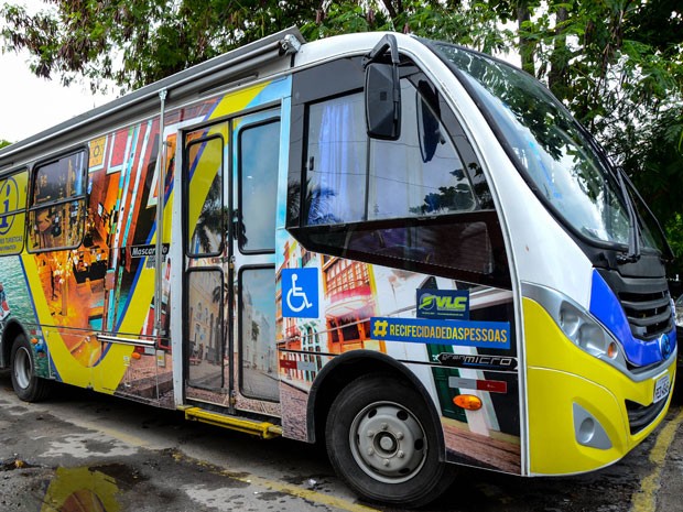 Ônibus chega em Gravatá nesta segunda (22) e fica no Polo Moveleiro da cidade até o Dia de São João (24). Entre quinta (25) e sábado (27), passa pelas festas de Caruaru (Foto: Divulgação / Secretaria de Turismo do Recife)