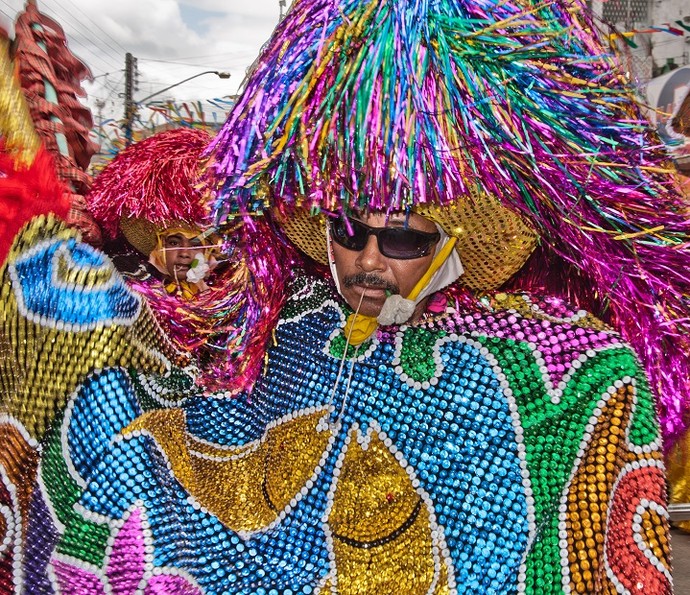 Carnaval pernambucano contagia populao e turistas que passam por l  (Foto: Juarez Ventura / Divulgao)