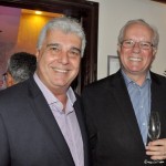 Alfredo Lopes, presidente da ABIH-RJ e Rio CVB, e Paulo Senise, presidente da Turisrio