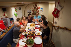 Famlia Schurmann celebra o segundo Natal a bordo do veleiro Kat. Em 2014 foi na Argentina e desta vez na Austrlia