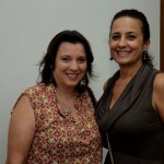 Jaqueline Rodrigues, da MGM, e  Gisela Perez, da Interpoint
