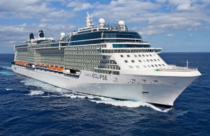 Navio Eclipse, da Celebrity Cruises,  um dos grandes trunfos em questo de luxo da companhia (Foto: Divulgao)