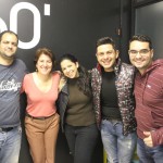 Renato Coelho, Valquiria Oliveira, Danielle Carvalho, Wagner Paes e Igor Soares, da AD Turismo