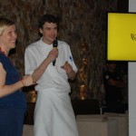 Katrien Dejonghe com o chef belga do restaurante Clos de Tapas (Copy)