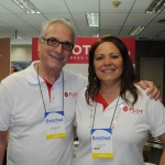 Abel Ferreira e Veronica Dias, da Flot