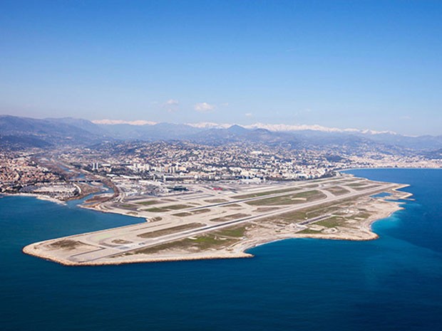 Aeroporto de Nice Cote D'Azur, na França (Foto: PrivateFly/Divulgação)