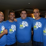 Roberto Ribeiro, Diego Gomes, PC, Luiz Bucci e Neto Luz, da Flytour MMT