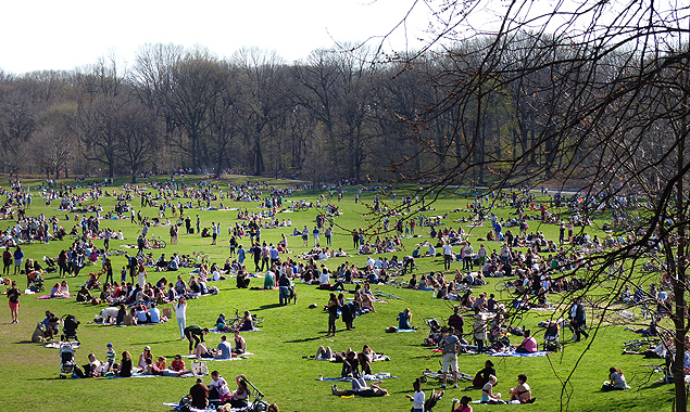 O Prospect Park foi idealizado pelos mesmos arquitesto e paisagistas responsveis pelo Central Park