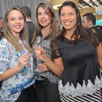 Vanessas Figueira e Adriana MArtins, da Raidho, e Maria Santos, da Flot Viagens