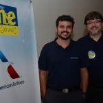 Leandro Lustosa e Ricardo Silva, da American Airlines