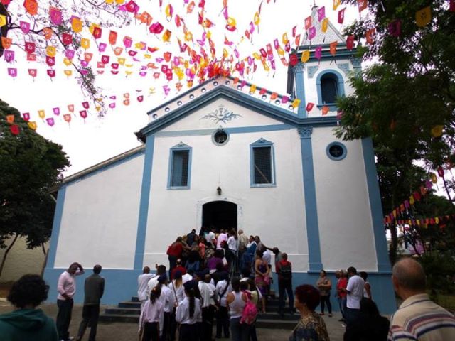 Tradicional Festa do Rosrio dos Homens Pretos, na Penha, acontece em junho.