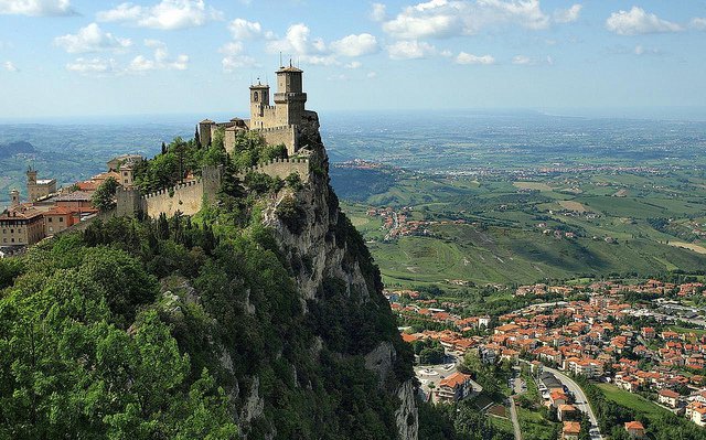 Guaita Tower em San Marino