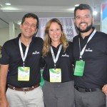 Mauro Barros, Alessandra Branco e Alan Machado, do Marriott
