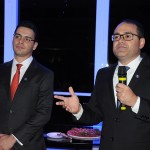 Rafael Menna, vice presidente, e Roberto Bertino, presidente da Nobile