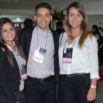 Danielle Torres e Thaisa de Oliveira, da Abreu, e Fernando Donizeti, da Latam