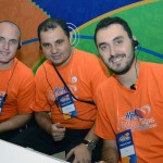Marcos Pessuto, Daniel Firmino, e Rafael Ortiz, da Flytour