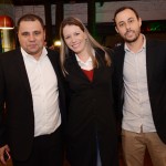 Daniel Firmino, Milena Zidoro e Wagner Moraes, da Flytour Viagens