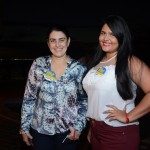 Carolina Farias, da Premium Turismo, e Adna Rayany, da CVC