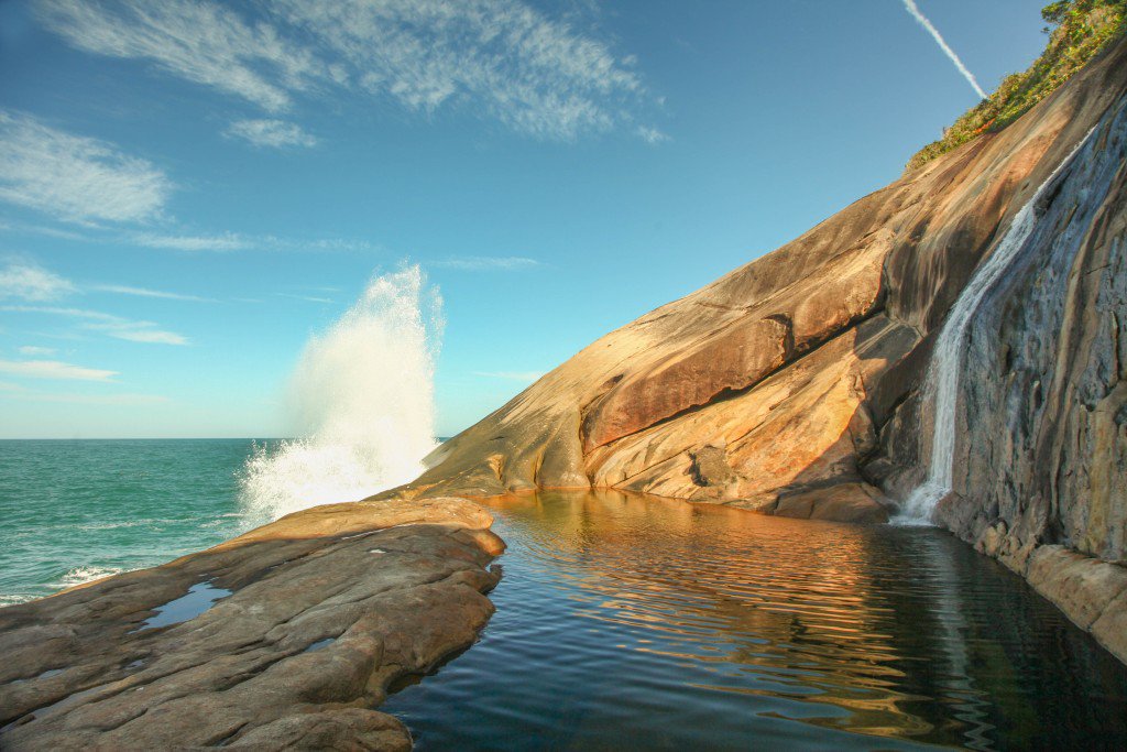 Cachoeira do Saco Bravo, em Paraty (RJ)