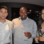 Ivan Melo, Anderson Silva e Bruna Abreu, da MSC