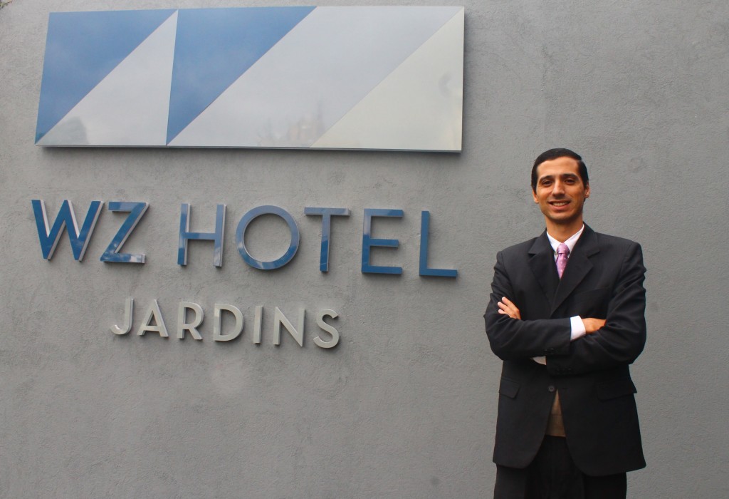 Andr Alves de Oliveira  o novo Supervisor de Eventos do WZ Hotel Jardins