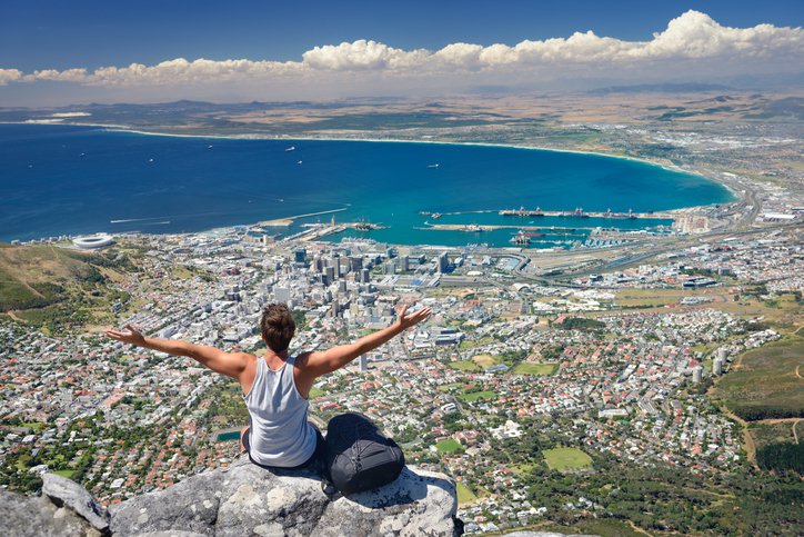 Vista da Cidade do Cabo a partir da Table Mountain