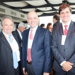 Alberto Fajerman, da GOL, Nicolas Ferri e Luciano Macagno, da Delta