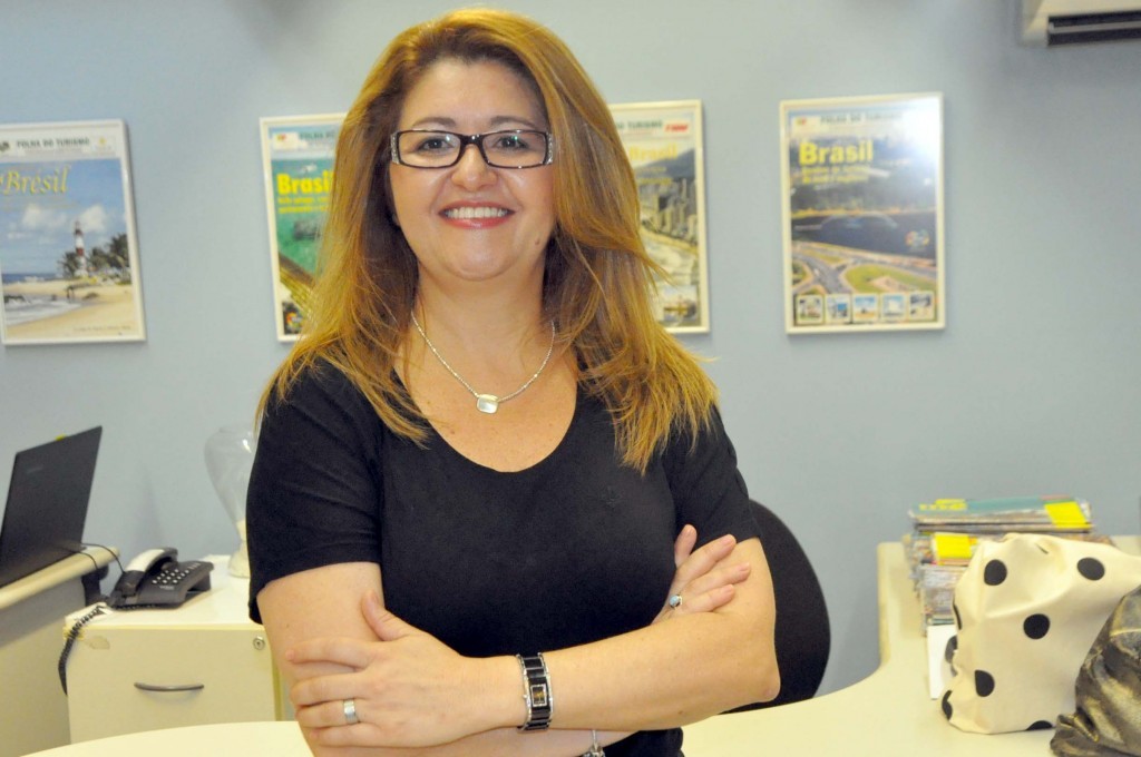 Marlene de Sousa,  gerente Regional do Grupo Globalia no Brasil