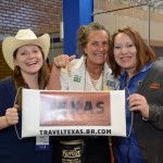 Nicole Nanci e Morgan Taylor, do Turismo do Texas, e Mari Masgrau, do ME