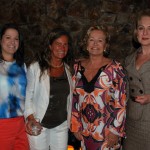 Paula Becker e Ondina Becker da Moinho Tur, com Mari Masgrau, do ME, e Vera Campassi, da VC Collection