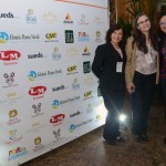 Roseli Elena, Lais Rodrigues e Inez de Araujo, freelancers da LM Turismo