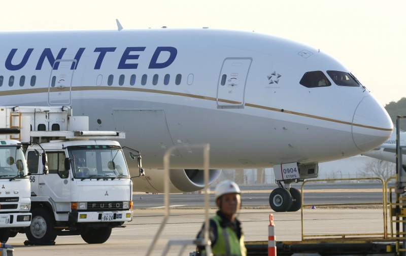 United Airlines divulga os resultados operacionais de junho