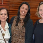 Viviane Marques, da Flot com Elenilde Rodrigues e Taciana Meirelles, da Nova Operadora