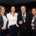 Malu Barreto, Katia Leaes, Wladimir Spernega e Rafaela Marques, do Beto Carrero World
