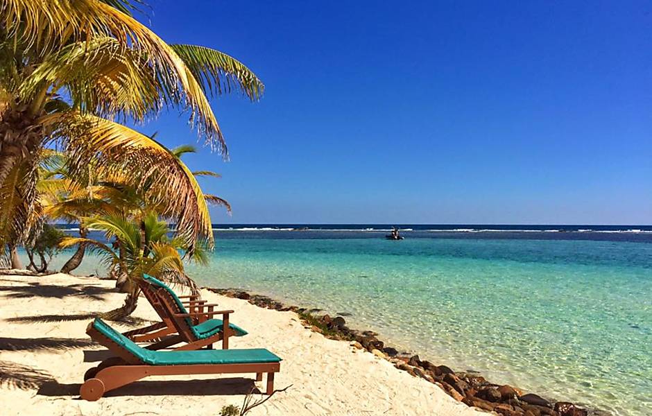 Pelican Beach, em Belize, na Amrica Central