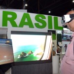Estande do Brasil traz toda a tecnologia da realidade virtual