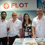 Jamil Netto, Abel Ferreira, Maria Santos e Evandro Gouvea, da Flot
