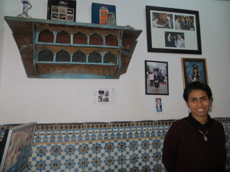 Maha Alouani Bibi, a gerente do Museu Heritage