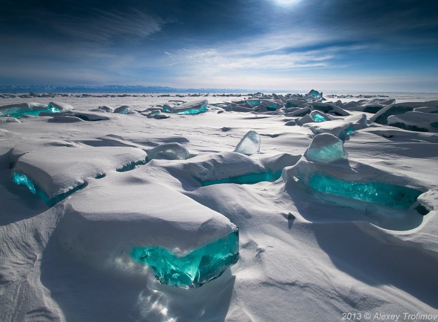 Lago Baikal, na Sibria, Rssia