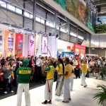 Brasil ganhou destaque no pavilho da Amrica Latina