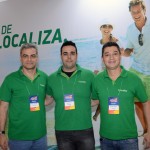 Augusto Bezerra, Diogo Assis e Ricardo Iamauti, da Localiza