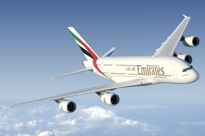 Emirates A380 - Foto: Divulgao Emirates Airline