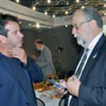 Lisandro Manu Marques e Enrique Martin-Ambrosio, diretor de Desenvolvimento Internacional do Grupo Globalia, e diretor geral da Air Europa no Brasil