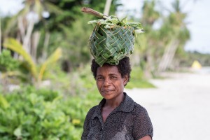 As famlias de Yanaba vivem da agricultura e do escambo de produtos com ilhas-irms
