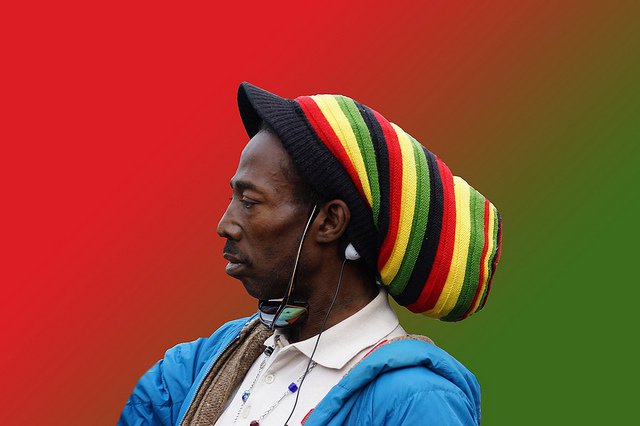 Rastafri way of life - retrato de um jamaicano