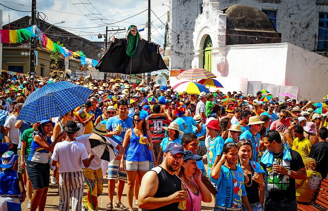 Prvias de Carnaval nas ladeiras de Olinda