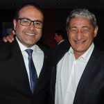 Roberto Bertino, presidente da Nobile, com Mario Albuquerque, gerente do Gran Nobile RJ Barra