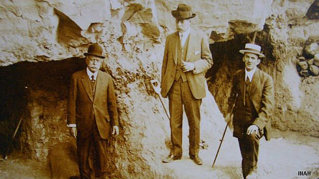 Primeiras escavaes ocorreram no incio do sculo 20