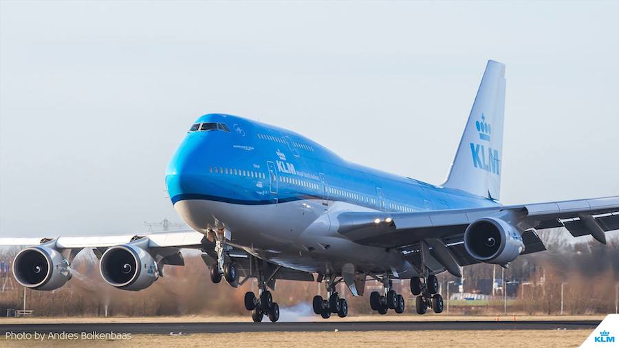 Boeing 747 da da companhia holandesa KLM